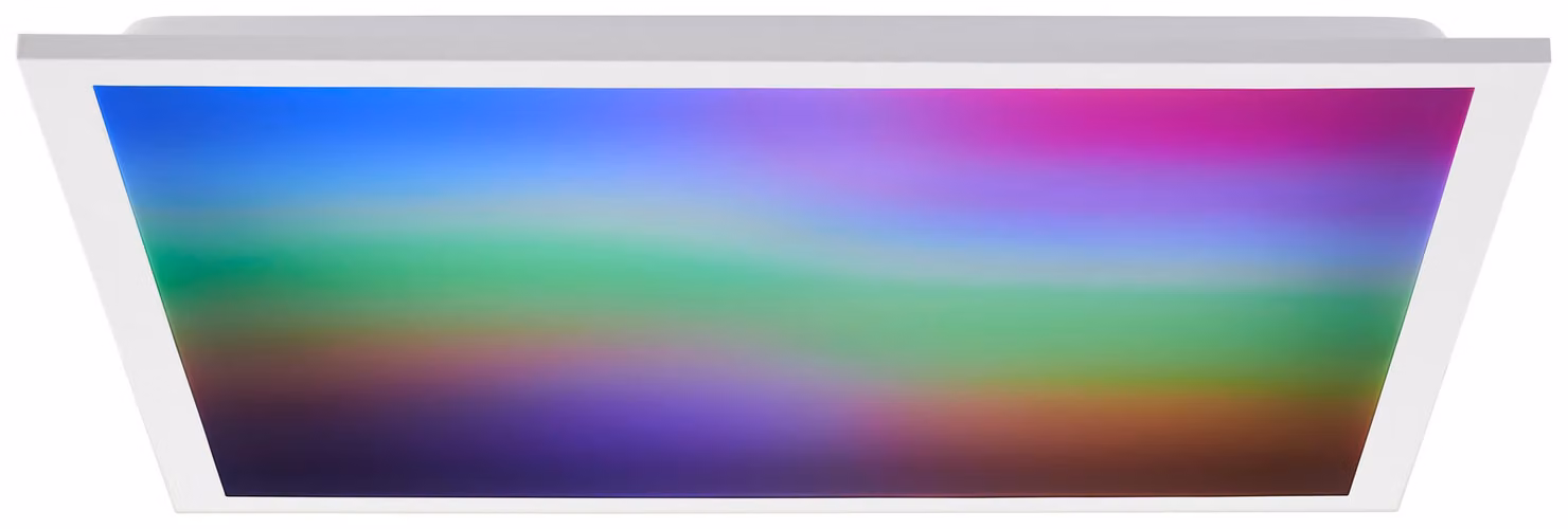 BRILLIANT 45 x 45 cm, 2500 lm, 3000-6500 K, IC-RGB, dimmerabile, alluminio, bianco 45 x 45 cm, 2500 lm, 3000-6500 K, IC-RGB, dimmerabile, alluminio, bianco