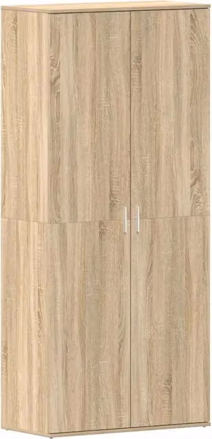 Scarpiera | Mobile per scarpe con porta Rovere Sonoma 80 x 39 x 178 cm
