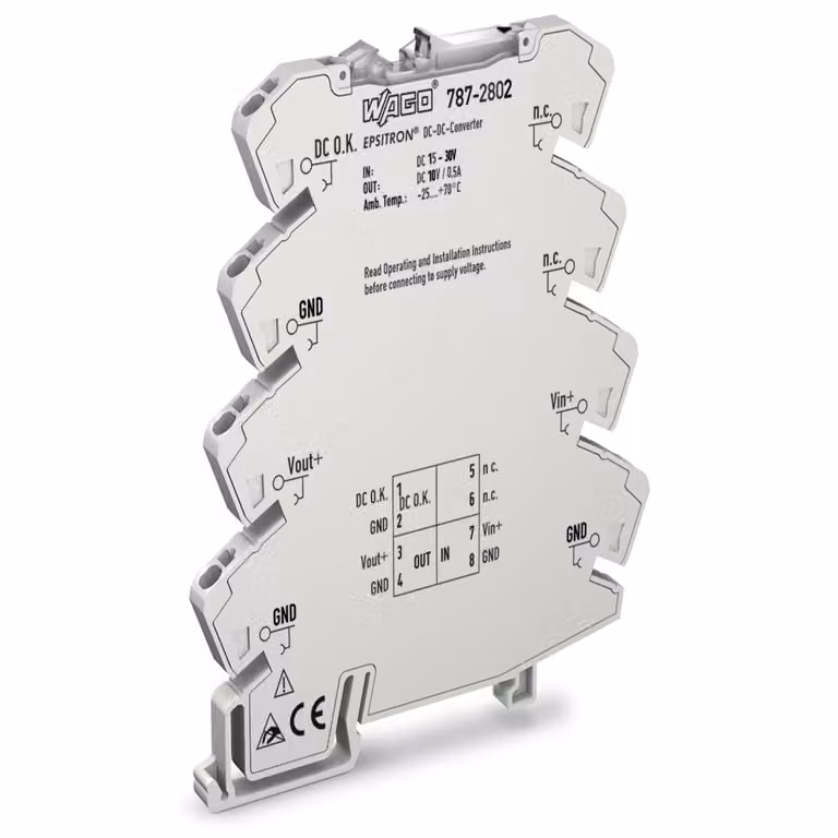 Convertitore CC-CC WAGO; tensione di ingresso 24 V CC; tensione di uscita 10 V CC 787-2802