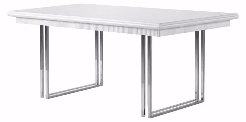 Elegante tavolo da pranzo dal design moderno e dalle finiture di alta qualità