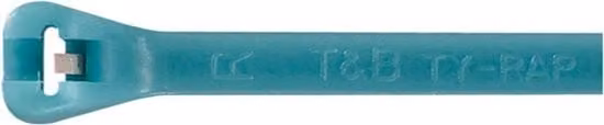 Cavo Ty-Rap Thomas & Betts con isolamento Tefzel e fibra di vetro, colore blu