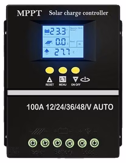 Regolatore di carica solare, capacità 40A, doppia porta USB, 40A