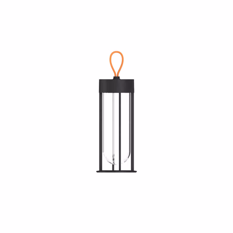 Flos Architectural FLOS In Vitro Unplugged lampada LED nero 3.000K Unplugged, dimmerabile, Nero, Alluminio, Design
