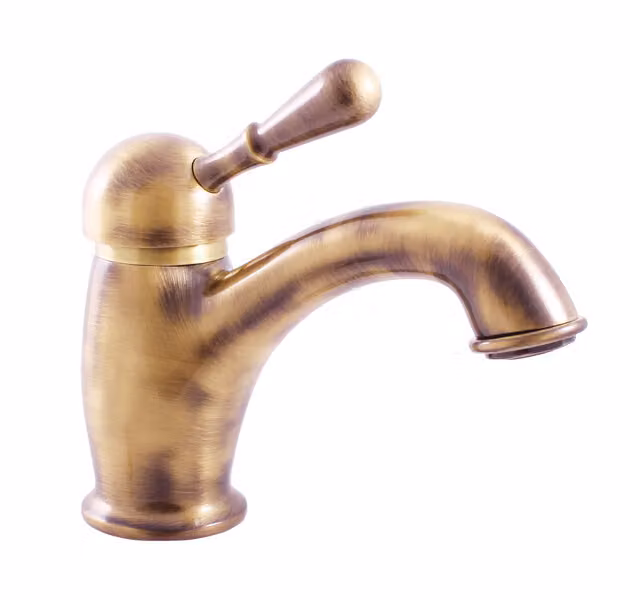 Slezák-RAV Miscelatore per lavabo LABE - OLD BRASS L426SM Colore: old brass, Dimensioni: 3/8''