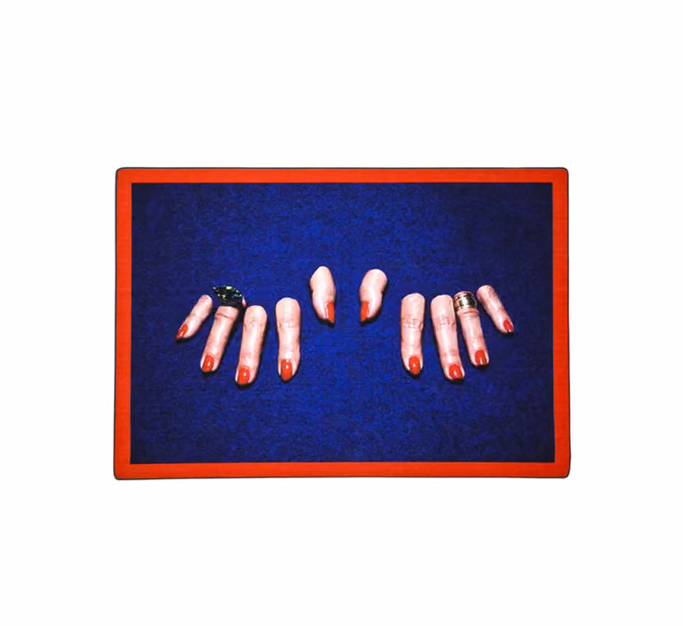 Fingers Toiletpaper Tappeto