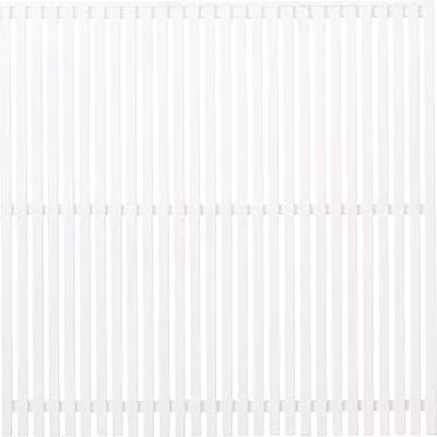 Elemento principale per recinzione PLUS Sendai 180 x 180 cm RAL 9010 bianco