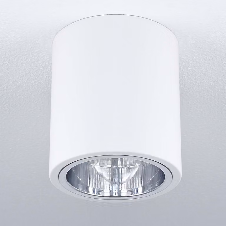 Plafond, downlight da superficie 15,5 cm bianco