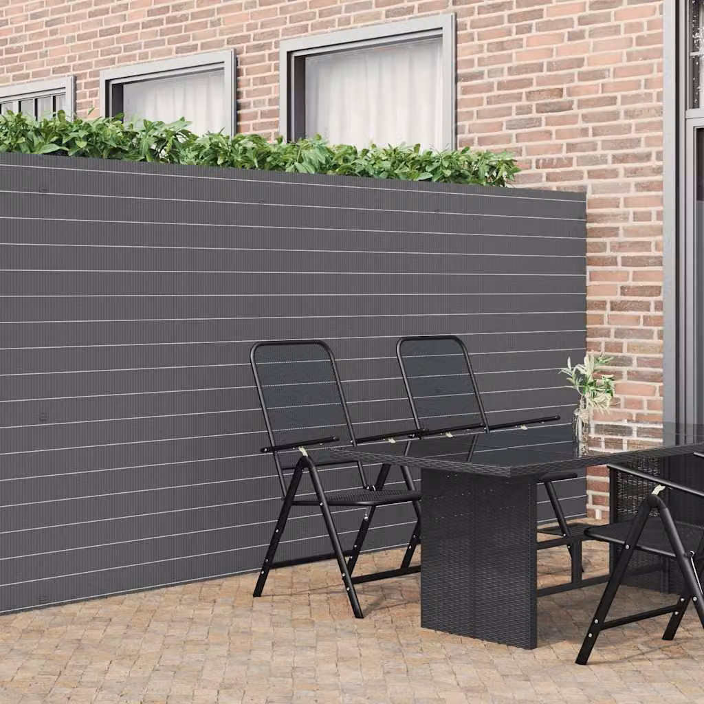 Maison Exclusive - Recinzione da giardino bifacciale grigia 1,8x3 m in PVC