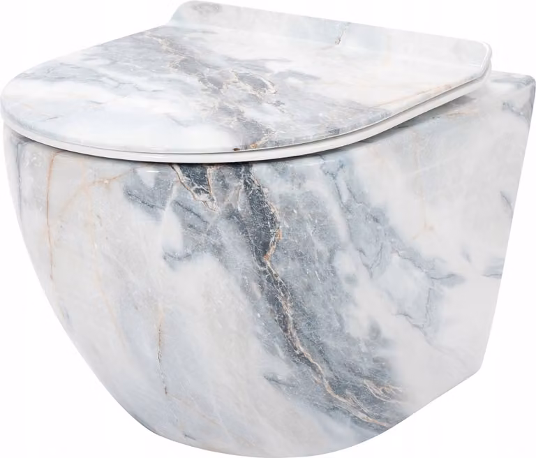 WC sospeso WC sospeso + sedile WC Soft Close Marmo