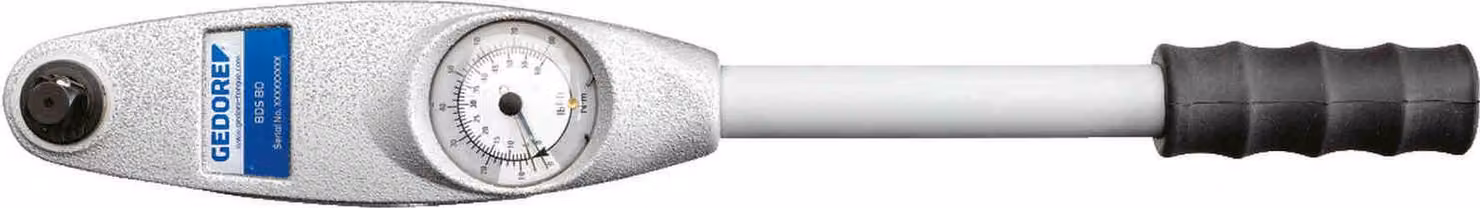 Herder / Mhh Chiave dinamometrica con indicatore di trascinamento tipo 83 16-80 Nm 8302-08