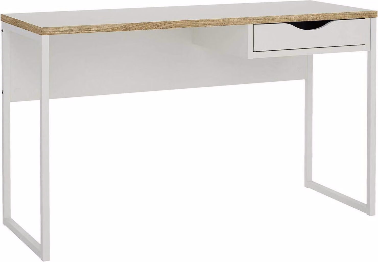 Scrivania Function Plus bianco opaco / rovere