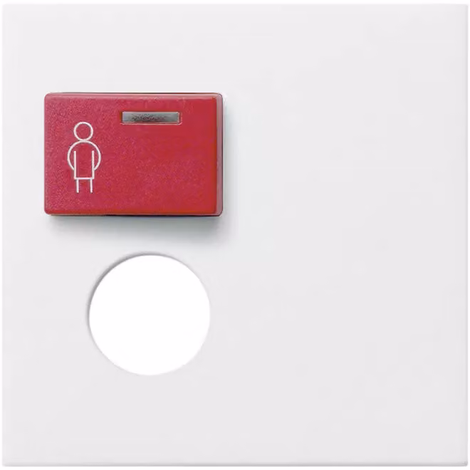 Gira 022727 Copertura Ackermann 73073 E/E3/73075 A Sistema 55 Bianco puro opaco