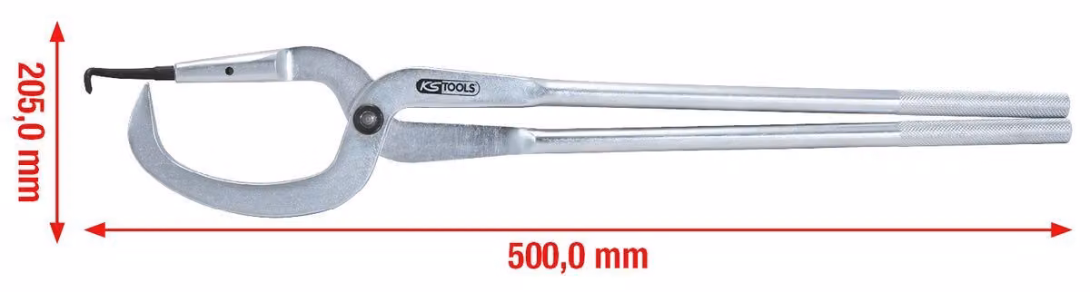 KS TOOLS NFZ-Bremsfederzange 500 mm - 450.0320