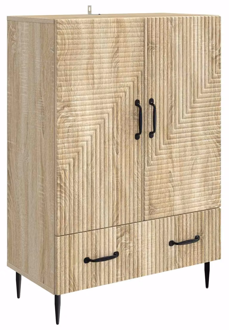 Credenza Rovere Sonoma 66 x 34,5 x 95 cm Legno ingegnerizzato