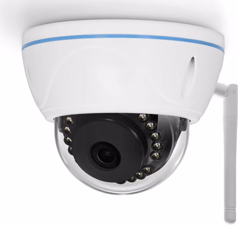 Alecto DVC136IP - Telecamera a cupola WLAN per esterni - Bianco