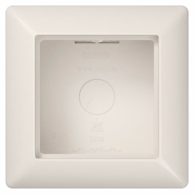 Jung tappo da esterno 1-gang ws cornice sagomata AS 581 A W