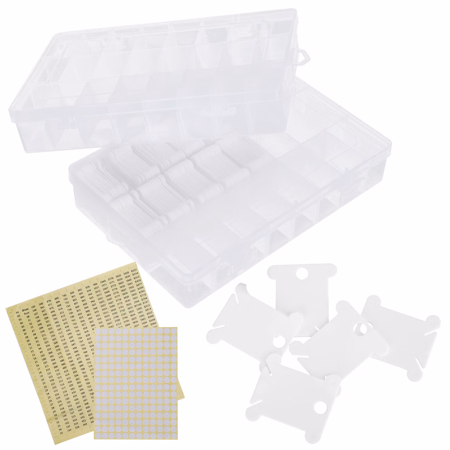 Bobine del filo da cucire, carta del filo da ricamo, bobine del filo da ricamo, organizzatore del punto del filo, piastra di avvolgimento del cucito, forniture del ricamo