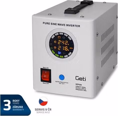 Alimentazione di backup GETI GEP500 sine 500W