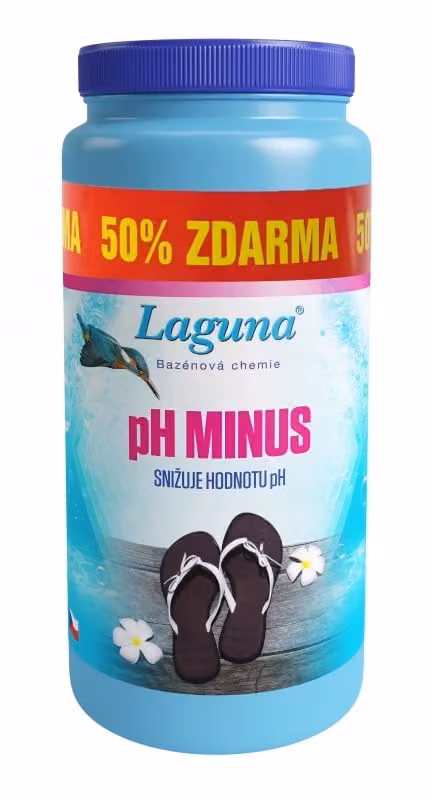 LAGUNA pH minus per piscina 1,5kg+50% GRATIS