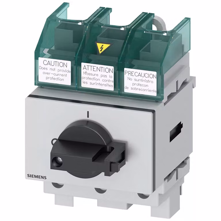 Siemens SENTRON, sezionatore di carico 3LD5 UL, interruttore generale, a 3 poli, omologato 3LD52000TK11