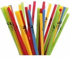 Set di 40 cannucce monouso multicolor Virinnova Lunghezza: 20 cm