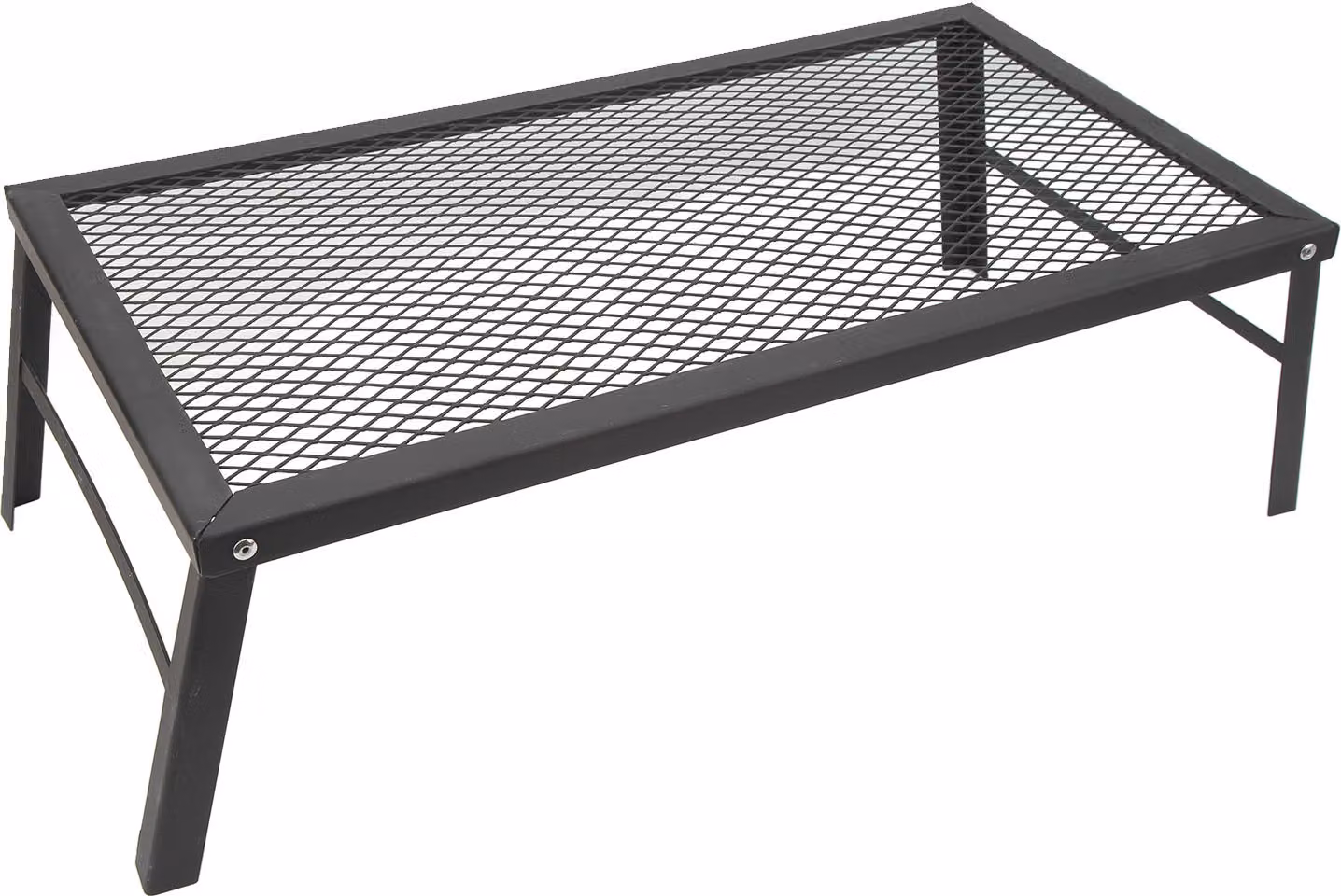 Barbecue da campeggio pieghevole in ferro, robusto, resistente all'acqua, portatile, ideale per barbecue all'aperto e per cucinare in campeggio