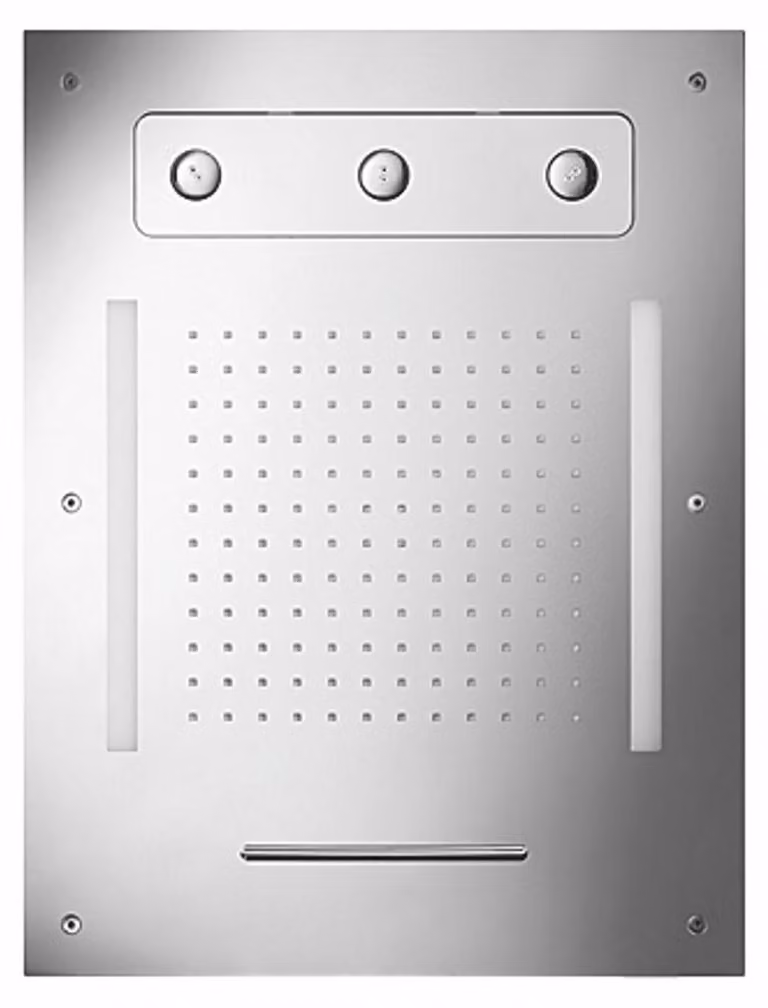 Herzbach 11.663480.2.01 LIVING SPA luce colorata incasso a soffitto doccia a pioggia