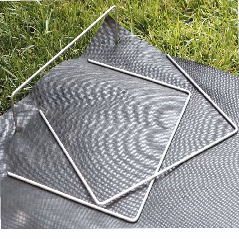 Graffette metalliche zincate, 15 x 20 cm