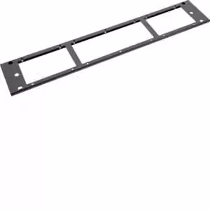 Mascherina frontale/posteriore Hager, misura 1100x200, RAL 9005, MES-SOBA1102