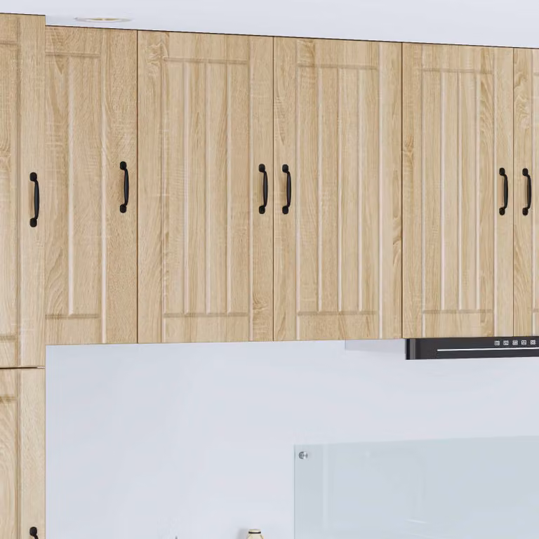 Armadietto a muro vidaXL LUCCA moderno in legno marrone L 80 cm, P 31 cm, H 80 cm