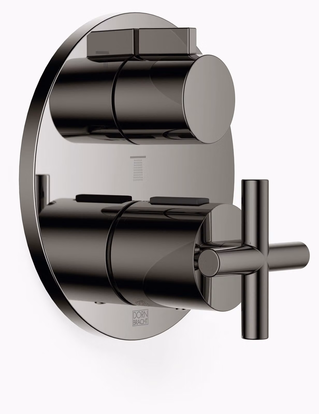 Thermostat encastré TARA de Dornbracht avec régulation de débit à trois voies, 36427892-19, 36427892-19