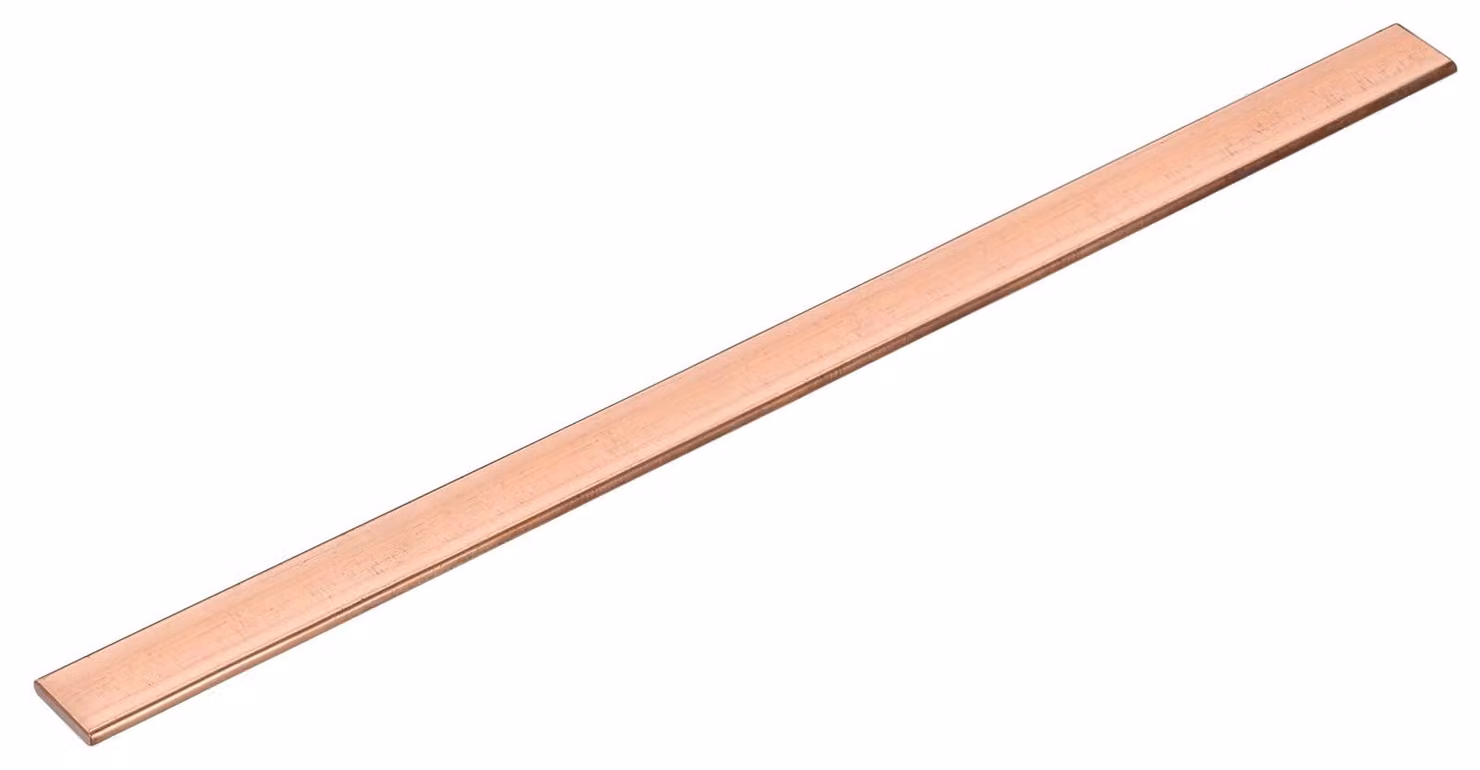 Barra piatta in rame, dimensioni 5x20x305 mm, 1 pezzo