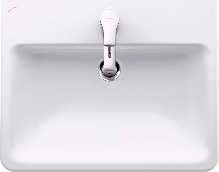 LAUFEN PRO S lavabo encastré, 3 trous pour robinet, avec trop-plein, 560x440mm, H8189630001081, H8189630001081