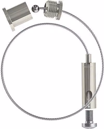 Sistema di sospensione a cavo lichtline ClickLUX ROCKET, 1x5 metri