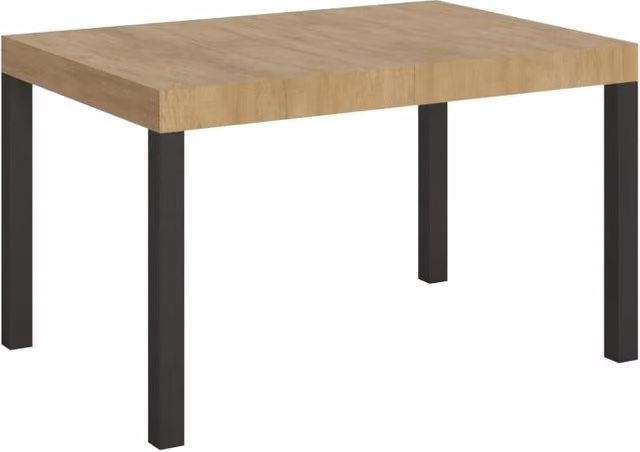 Tavolo da pranzo allungabile Everyday GIORDANOSHOP in legno rovere naturale marrone L/P/H: 130-390 x 90 x 77 cm