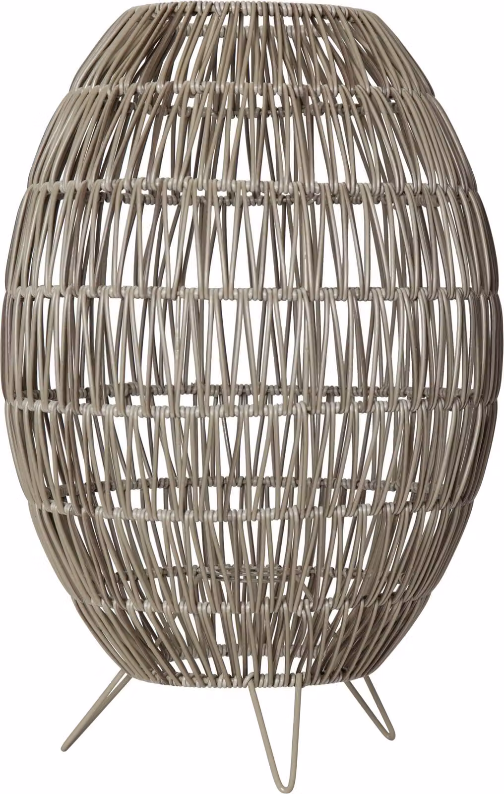 Paralume "Linde", beige, per E27, ca. 30x46 cm