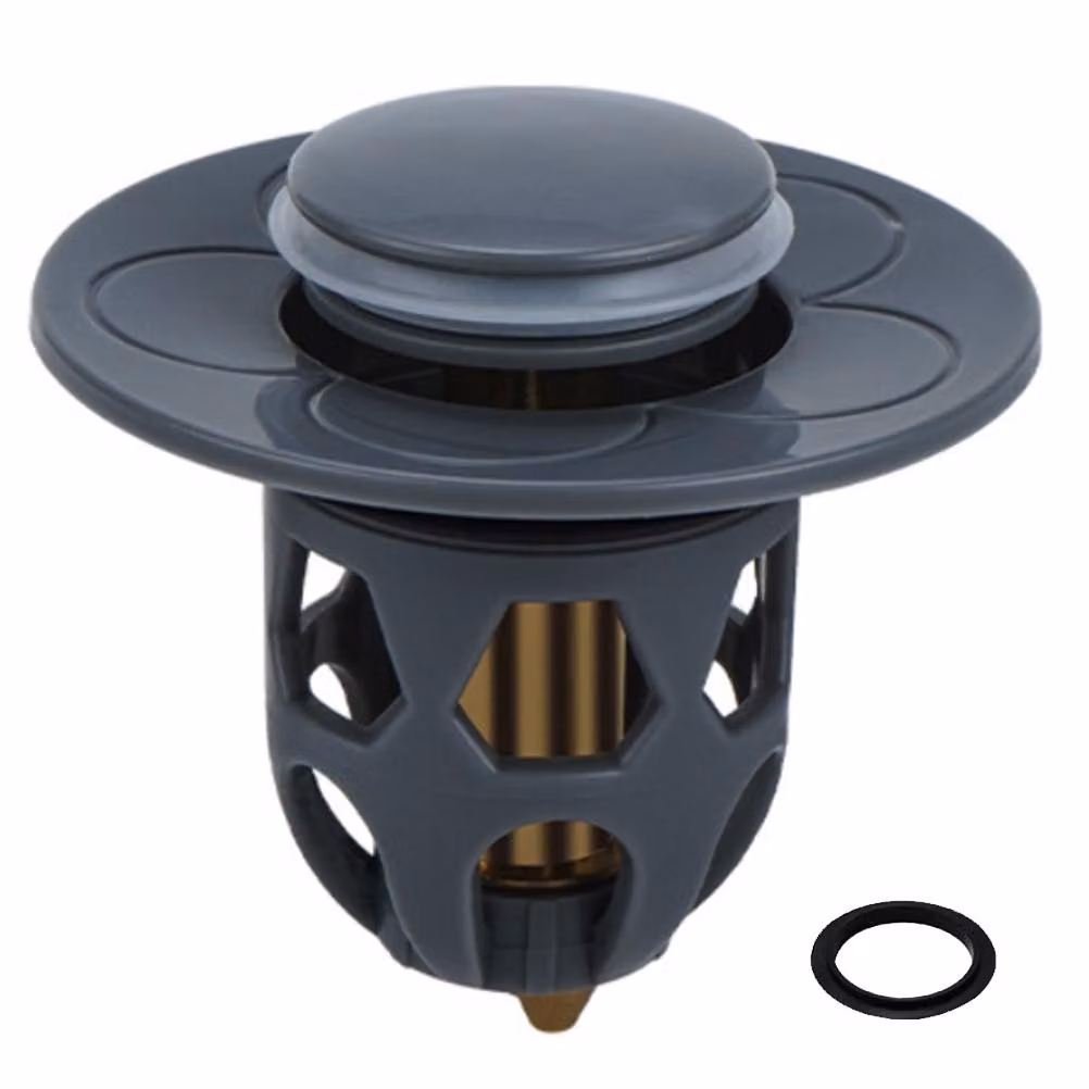 Tappo per lavello in acciaio inox Tappo di scarico universale per lavabo da appoggio Tappo per vasca da bagno
