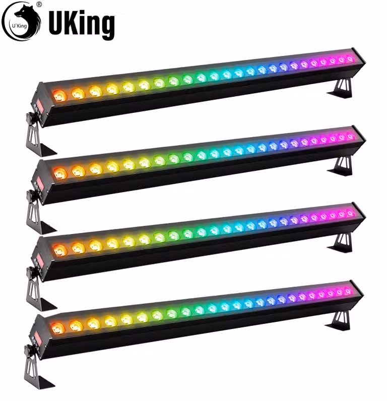 Lampada da parete - Illuminazione da parete RGB - Faretti a LED da parete - Lampada da esterno - Luci per feste - Set di 4 pezzi da 100W
