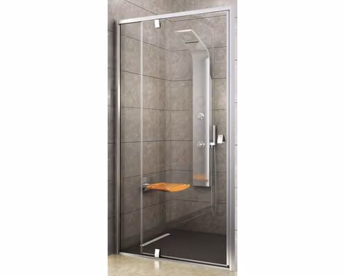 Porta doccia RAVAK Pivot PDOP2-120 satinato+trasparente 03GG0U00Z1