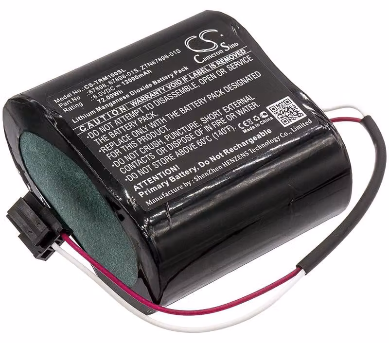 TECHTEK Batteria compatibile con [Trimble] AgGPS, FM1000, FmX sostituisce 67898, per 67898-01S, per ZTN67898-01S