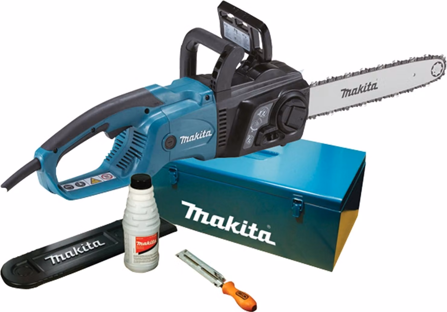 Makita UC4051AK Motosega elettrica 40 cm con accessori in valigetta