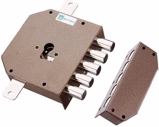 Serratura Legno Applicare 38620 Mottura F.sagom M2 Tripl E.mm 63 Dx