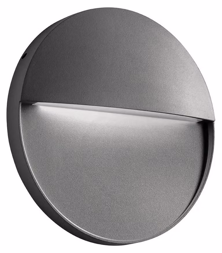 Lampada da esterno Redo Outdoor LANDER AP LED SMD – diametro 16 cm – colore antracite, temperatura di colore 2700K