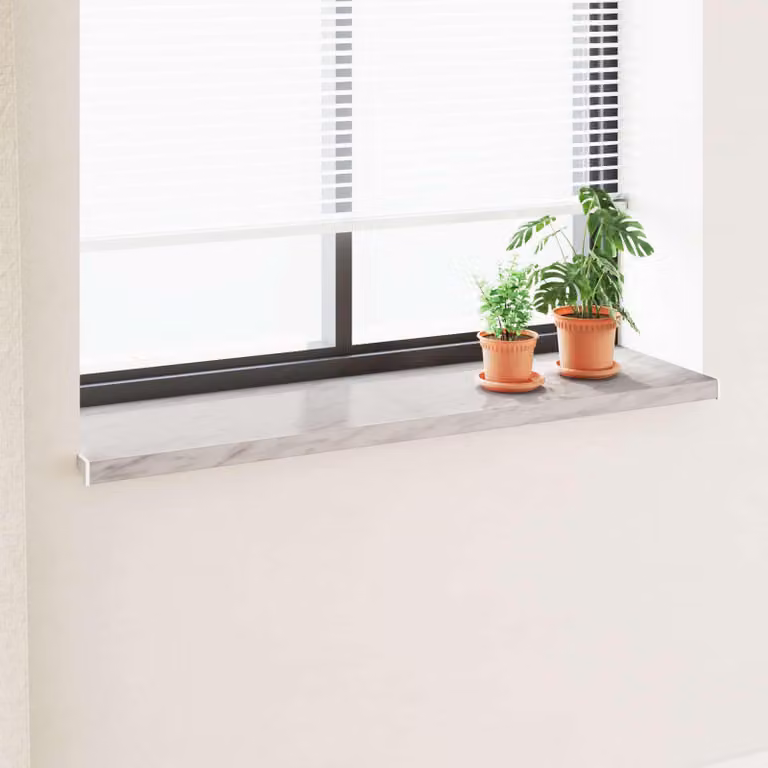 Soglia della Finestra Texture in Marmo 120 x 45 x 4,5 cm PVC