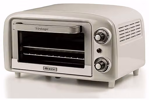Fornetto elettrico vintage Ariete da 10 l, colore beige, con timer e assorbimento massimo 800 W