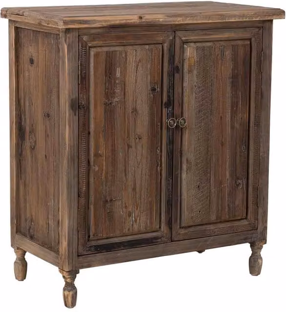 Mobili d'ingresso in legno con 2 porte 75x38x82