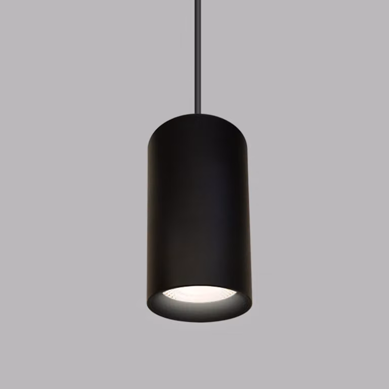 Apparecchio LED a sospensione LUKY CRI90 dimmerabile, Variante: nero, 3000 K, TRIAC