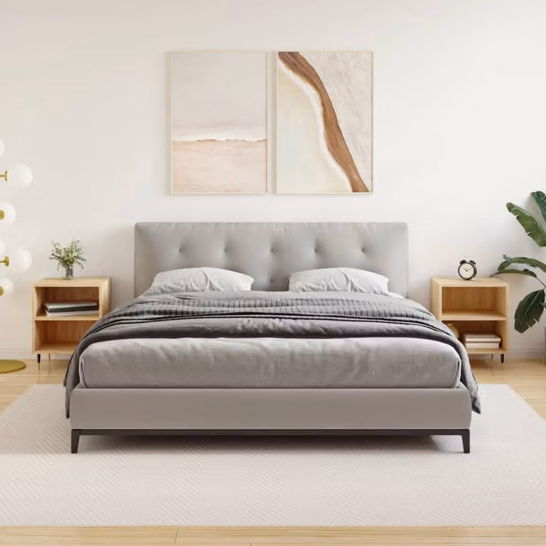 Set di 2 comodini vidaXL in legno multistrato Rovere Sonoma, design moderno da appendere al muro, L 40 cm x P 30 cm x H 50 cm