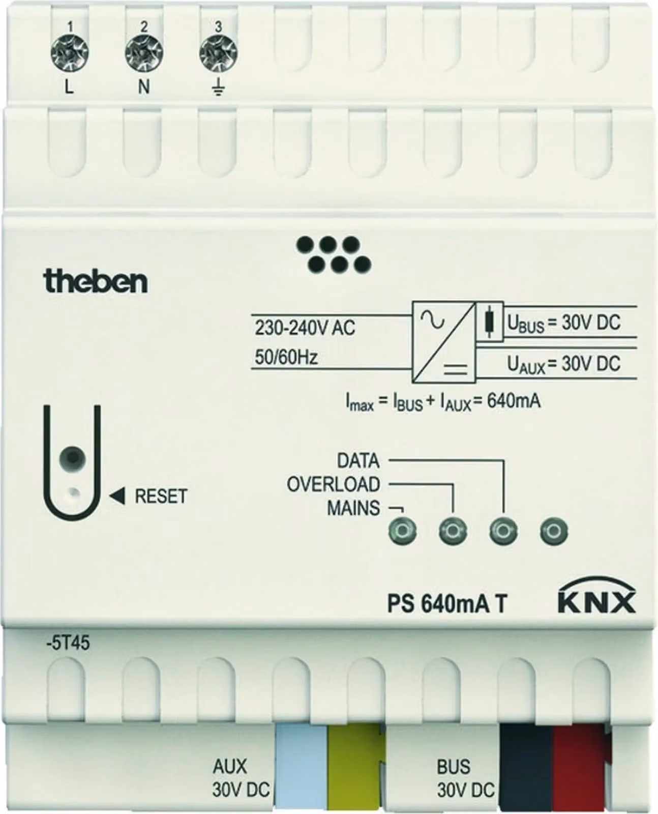 Theben KNX, alimentatore, 640 mA, REG, 1 pezzo.