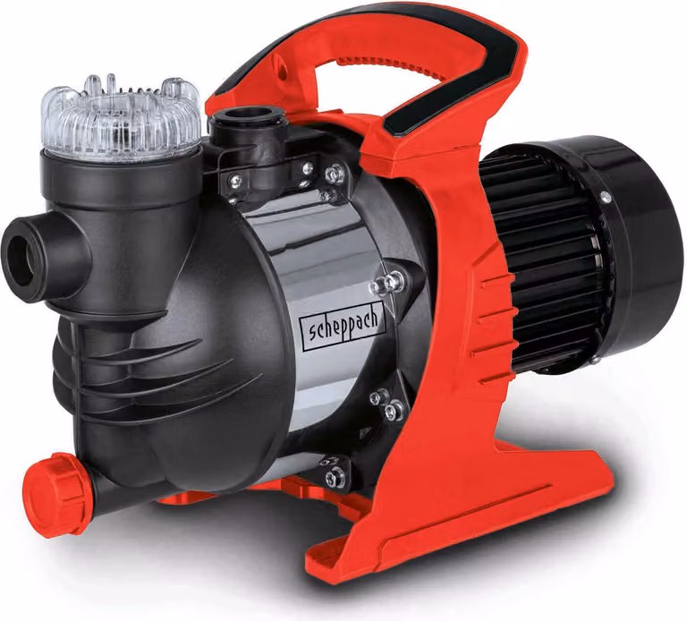 Garden pump - Scheppach - GP1400JET - 6000 L/h - Max depth 8m - 4.8 bar